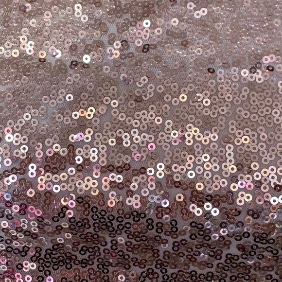 PINK DETAILED TWO PIECE SKIRT SET WITH SEQUINS - Picture 8 of 9